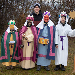 4. 1.: Gruppe Dobl-Dorf II begleitet von Stefan Lewicki