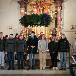 Die Firmgruppe von Roswitha Gaisberger