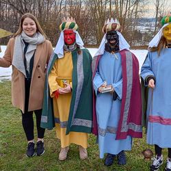 Gruppe Oberberg/Liebochstraße begleitet von Magdalena Holzer